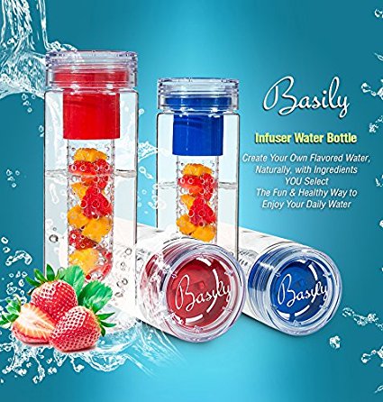 Online Basily Elite Infuser Water Bottle- 28 ounces Images 