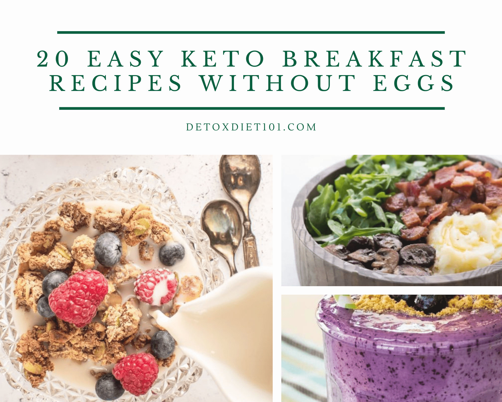 Keto Breakfast Recipes Without Eggs