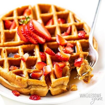 recipes for protein powder waffles